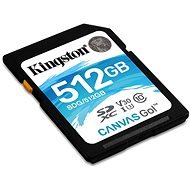 Kingston Canvas Go! SDXC 512GB UHS-I U3 - Memóriakártya