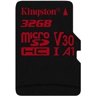 Kingston Canvas React MicroSDHC 32GB A1 UHS-I V30 - Memory Card