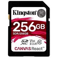 Kingston Canvas React SDXC 256GB A1 UHS-I V30 - Memóriakártya