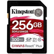 Kingston SDXC 256 GB Canvas React Plus - Memóriakártya