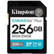 Kingston SDXC Canvas Go Plus Gen4 256GB - Memory Card
