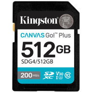 Kingston SDXC Canvas Go Plus Gen4 512GB - Memory Card