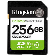 Kingston SDXC 256GB Canvas Select Plus Gen 3 - Memóriakártya