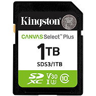Kingston SDXC 1 TB Canvas Select Plus Gen 3 - Speicherkarte