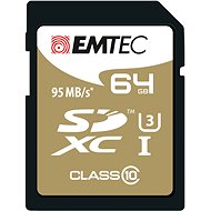 EMTEC SDXC 64GB Speed`In Class 10 UHS-I U3 - Memory Card