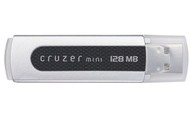 SanDisk Cruzer Mini FlashDrive 128 MB USB 2.0 - Flash Drive