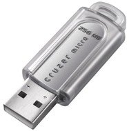 SanDisk Cruzer Micro FlashDrive 256MB USB 2.0 - Flash Drive