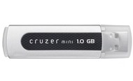 SanDisk Cruzer Mini FlashDrive 1024 MB USB 2.0 - Flash Drive
