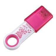SanDisk Cruzer Fleur U3 FlashDrive 8GB USB2.0, růžový (pink) - Flash Drive