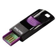 SanDisk Cruzer Edge 4GB black-purple - Flash Drive
