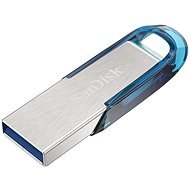 SanDisk Ultra Flair 128 GB tropická modrá - USB kľúč