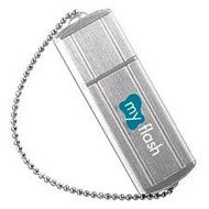 ADATA 4GB MyFlash PD4 stříbrný - Flash Drive