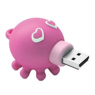 A-DATA 16GB MyFlash T806 Theme Octopus pink - Flash Drive