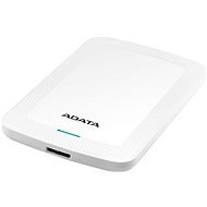 ADATA HV300 external HDD 1TB 2.5'' USB 3.1, white - External Hard Drive