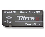 SanDisk Memory Stick PRO Ultra II 60x 1GB - Memory Card