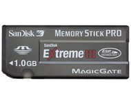 SanDisk Memory Stick PRO Extreme III 120x 1GB - Memory Card