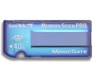 SanDisk Memory Stick PRO 4GB - Memory Card