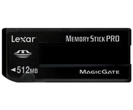 LEXAR Memory Stick PRO 512MB Professional 80x - Memory Card