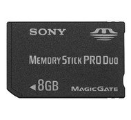 Paměťová karta Sony Memory Stick PRO DUO 8GB  - Pamäťová karta