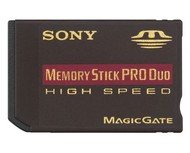 Sony Memory Stick PRO DUO 512MB High Speed - Speicherkarte