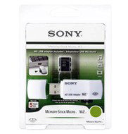 Paměťová karta Sony Memory Stick Micro (M2) 1GB + USB adaptér - Memory Card