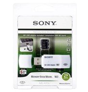 Paměťová karta Sony Memory Stick Micro (M2) 2GB + USB adaptér - Memory Card