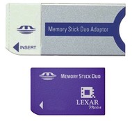 LEXAR Memory Stick DUO 64MB + MagicGate/HS - Memory Card
