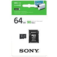Sony micro SDXC 64GB Class 10 UHS-I + SD Adapter - Memory Card