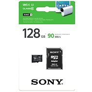 Sony micro SDXC 128GB Class 10 UHS – I, rýchlosť čítania 90MB/s + SD adaptér - Pamäťová karta