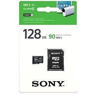 Sony micro SDXC 128GB Class 10 UHS-I + SD adaptér + prívesok Ghost Busters - Pamäťová karta