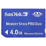 SanDisk Memory Stick Pro Duo 4 GB - Speicherkarte