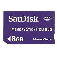 SanDisk Memory Stick Pro Duo 8 GB - Speicherkarte