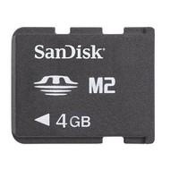 SanDisk Memory Stick Micro (M2) 4GB - Memory Card