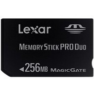 LEXAR Memory Stick PRO DUO 256MB - Memory Card