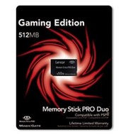 Paměťová karta Memory Stick PRO DUO LEXAR 512MB Gaming Edition - Memory Card