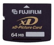 FUJIFILM XD karta 64MB - Memory Card