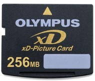 Olympus XD karta 256MB, typ P (S) - kompatibilní i se staršími fotoaparáty, funkce Panorama a ID, M- - Memory Card
