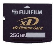 XD karta 256MB (různí výrobci - LEXAR, FUJIFILM, APACER, PRETEC, KODAK) - Memory Card