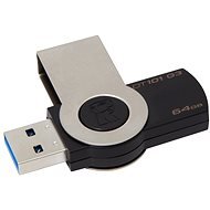 Kingston DataTraveler 101 G3 64 GB, čierny - USB kľúč