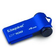 Kingston DataTraveler 108 4GB modrý - Flash Drive