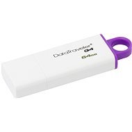 Kingston DataTraveler Aj G4 64GB fialový - USB kľúč