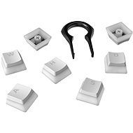 HyperX Pudding Keycaps Full Key Set, white - Náhradné klávesy