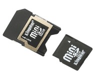 Kingston Mini Secure Digital 4GB SDHC Class 4 - Memory Card
