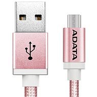 ADATA micro USB, 1 m rózsaszín - Adatkábel