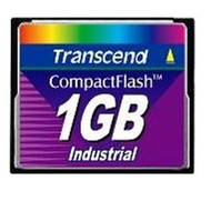 Transcend Compact Flash 1GB - Memory Card