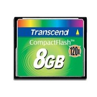 Transcend Compact Flash 8GB - Memory Card
