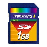 Transcend Secure Digital 1 GB - Pamäťová karta