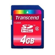 Transcend Secure Digital High Capacity 4GB - Memory Card