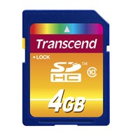 Transcend SDHC 4GB Class 10 - Memory Card