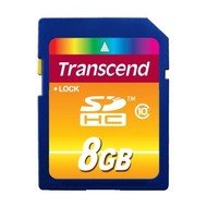 Transcend Secure Digital High Capacity 8GB - Speicherkarte